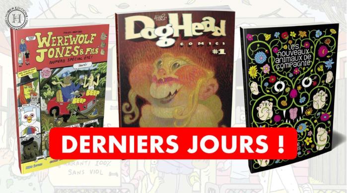 Huber revient en force avec un crowdfunding pour quatre BD alternatives