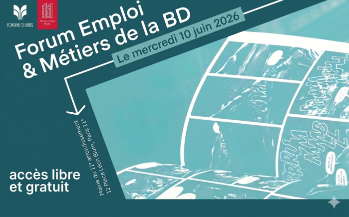 Métiers de la BD : un forum emploi (Paris 11)