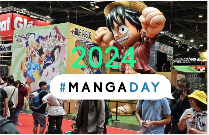 Samedi 20 juillet, ce sera le #Mangaday 2024