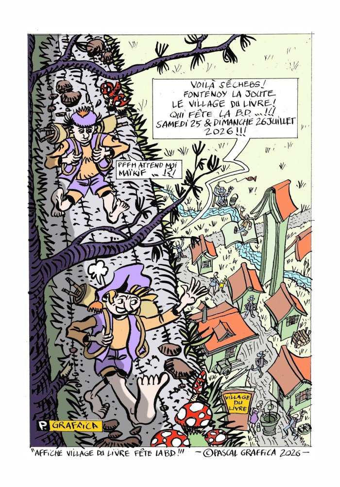 Fontenoy fête la BD