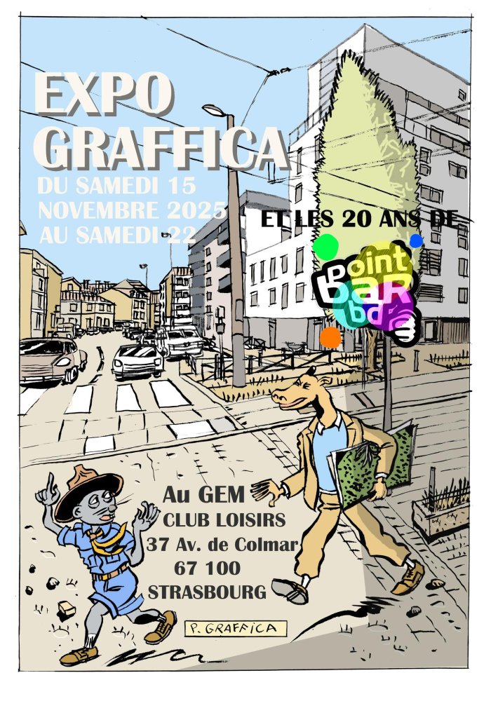 Expo Graffica + 20 ans Point Bar BD