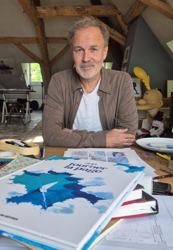 Zep (Tourner la page) : « C'était un défi de dessiner la mer » [VIDEO]