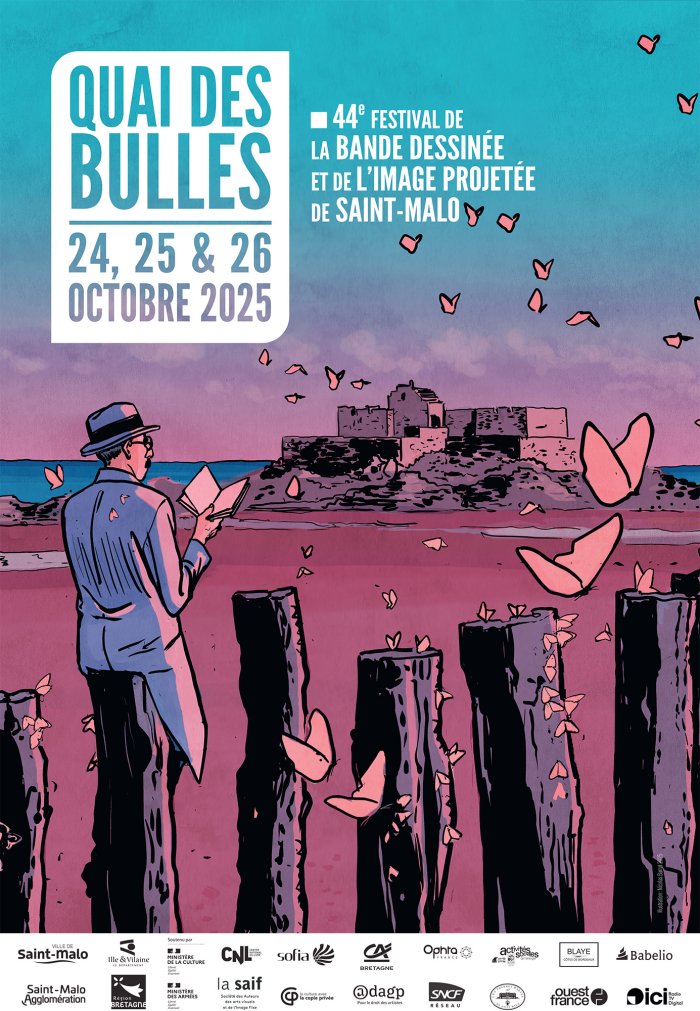 Quai des Bulles 2025 : la BD met le cap sur Saint-Malo