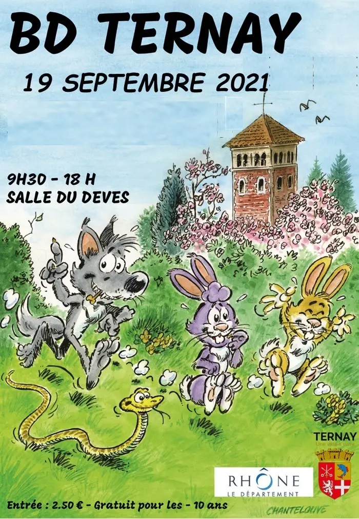 Bulles de BD de Ternay (69360)
