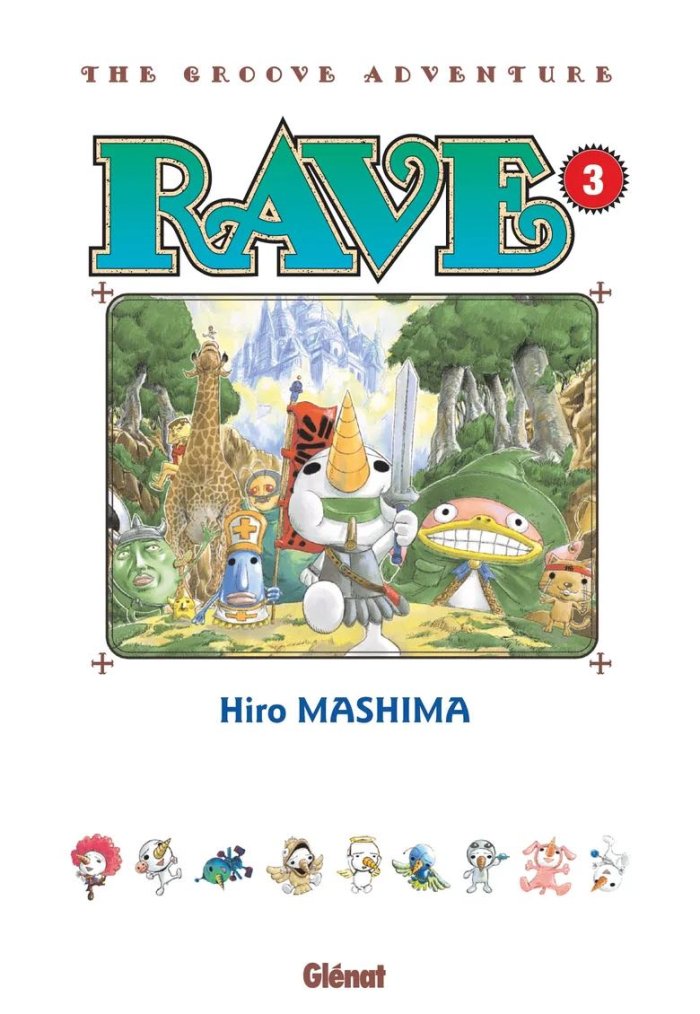 Rave T.3 & T.4 Edition originale – par Hiro Mashima – Ed. Glénat Manga