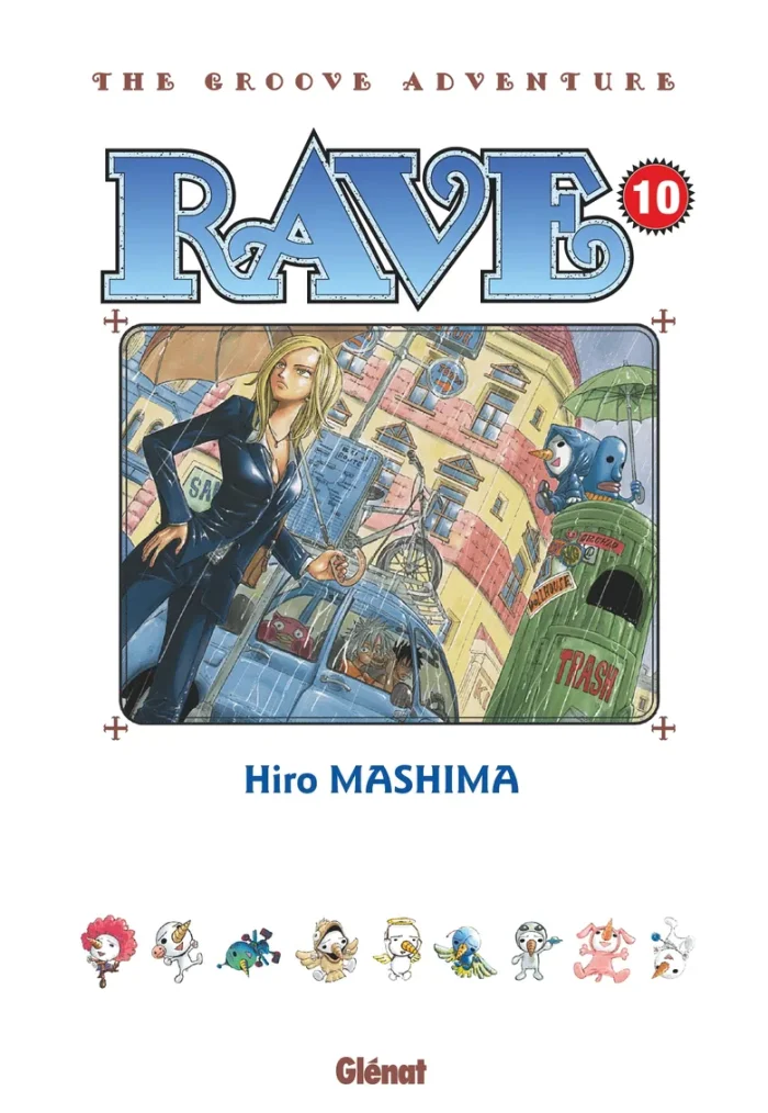Rave T. 10 - Par Hiro Mashima – Éd. Glénat