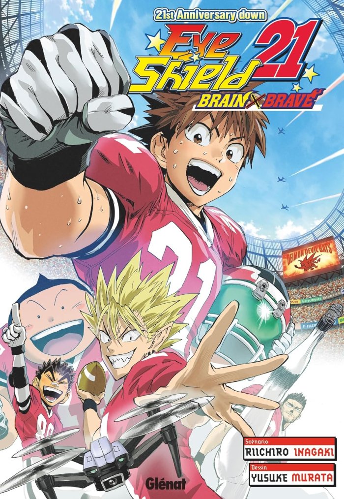 Eyeshield 21 : Brain x Brave - Par Riichiro Inagaki & Yusuke Murata - Glénat Manga