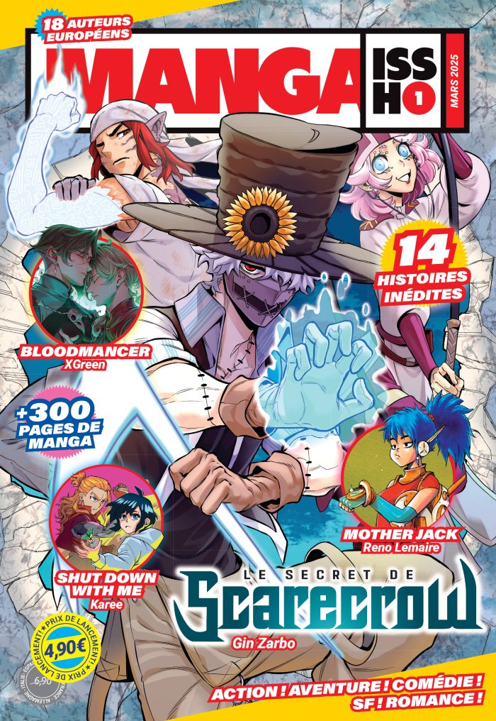 Manga Issho, le premier magazine de pré-publication de manga européen