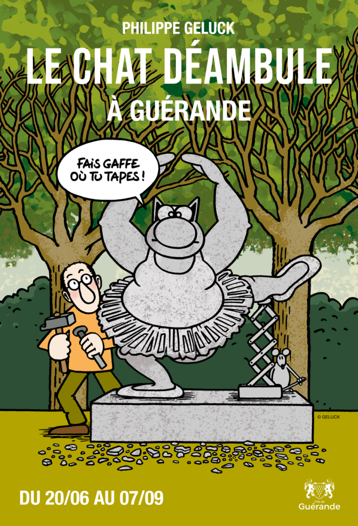 Le Chat de Geluck à Guérande !