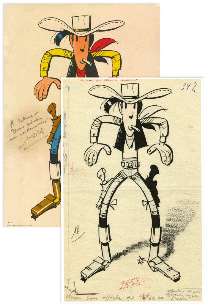 Lucky Luke : une grande expo à Bruxelles et un beau livre