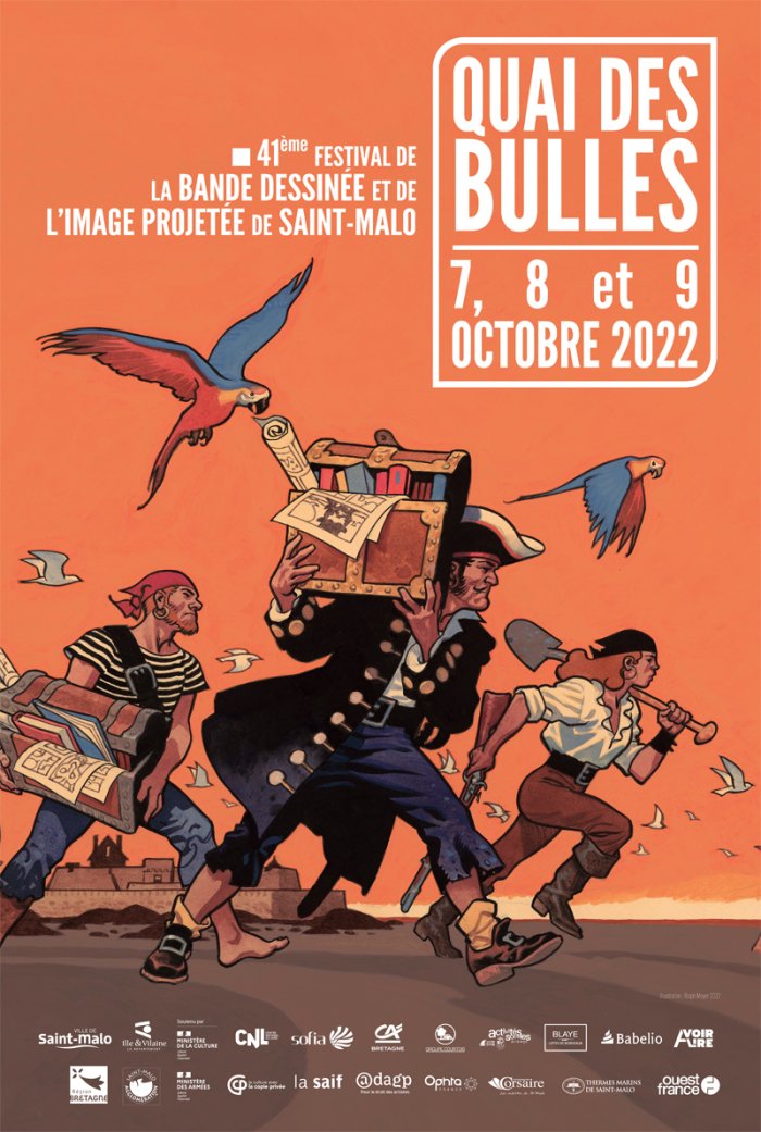 Hissez haut la BD à Quai des Bulles