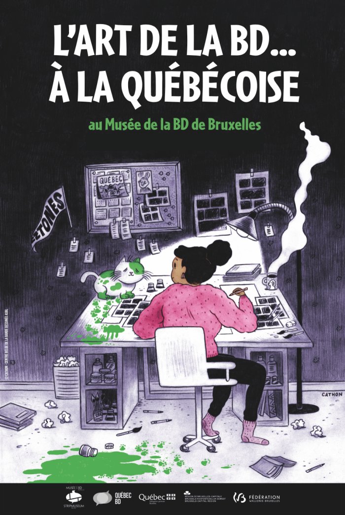 La BD québécoise s'invite au Centre belge de la BD de Bruxelles !