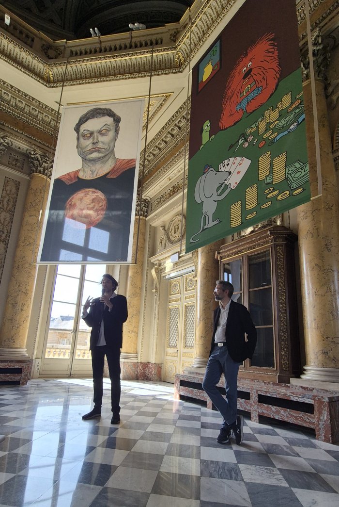 La bande dessinée passe à la caisse à la Monnaie de Paris