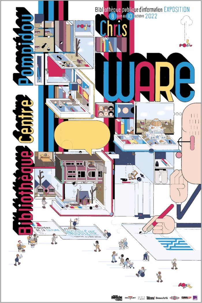 Chris Ware à Beaubourg !