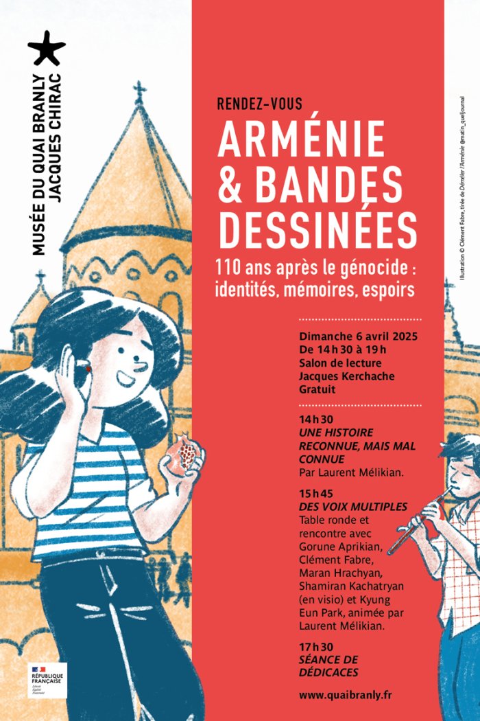 Quand l'Arménie s'invite en bulles au Quai Branly !