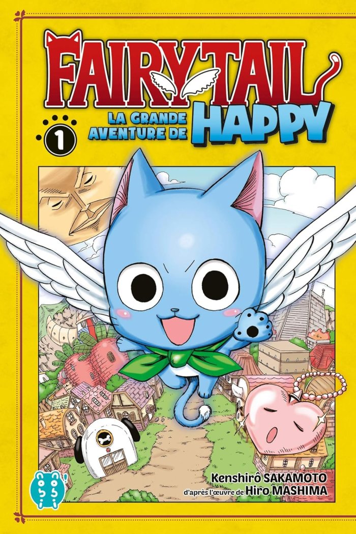 Fairy Tail - La grande aventure de Happy T1 - Par Kenshirô Sakamoto - nobi nobi
