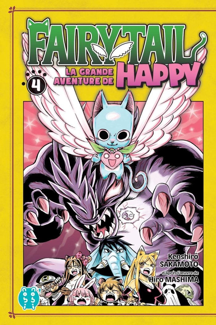 Fairy Tail - La grande aventure de Happy T. 4 & T. 5 - Par Kenshirô Sakamoto - nobi nobi