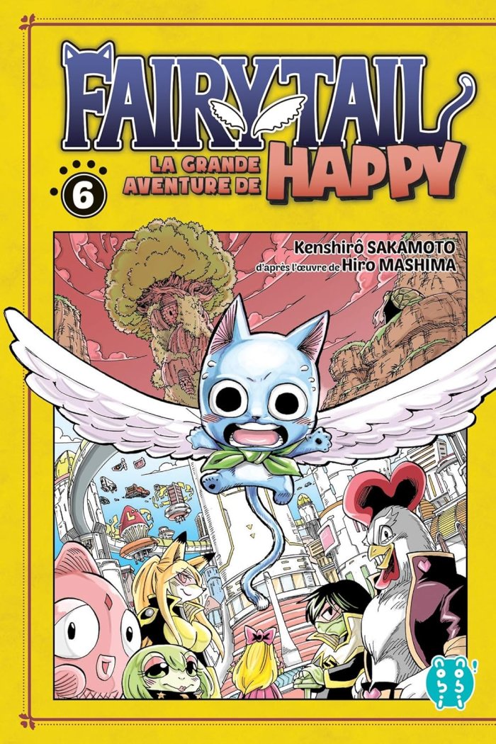 Fairy Tail - La grande aventure de Happy T. 6 & T. 7 - Par Kenshirô Sakamoto - nobi nobi