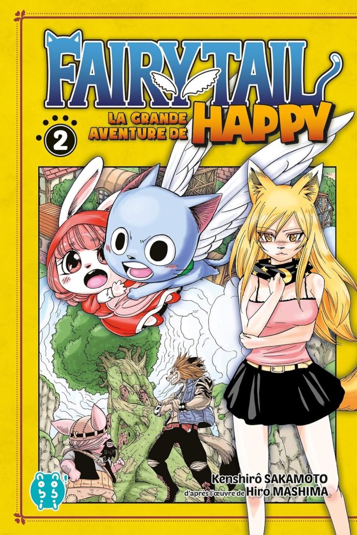 Fairy Tail - La grande aventure de Happy T2 & T3 - Par Kenshirô Sakamoto - nobi nobi