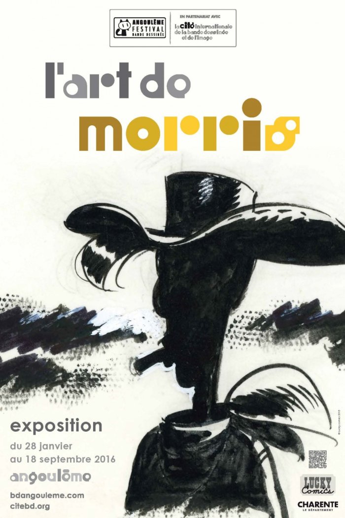 L'Art de Morris à Angoulême : c'est bluffant !