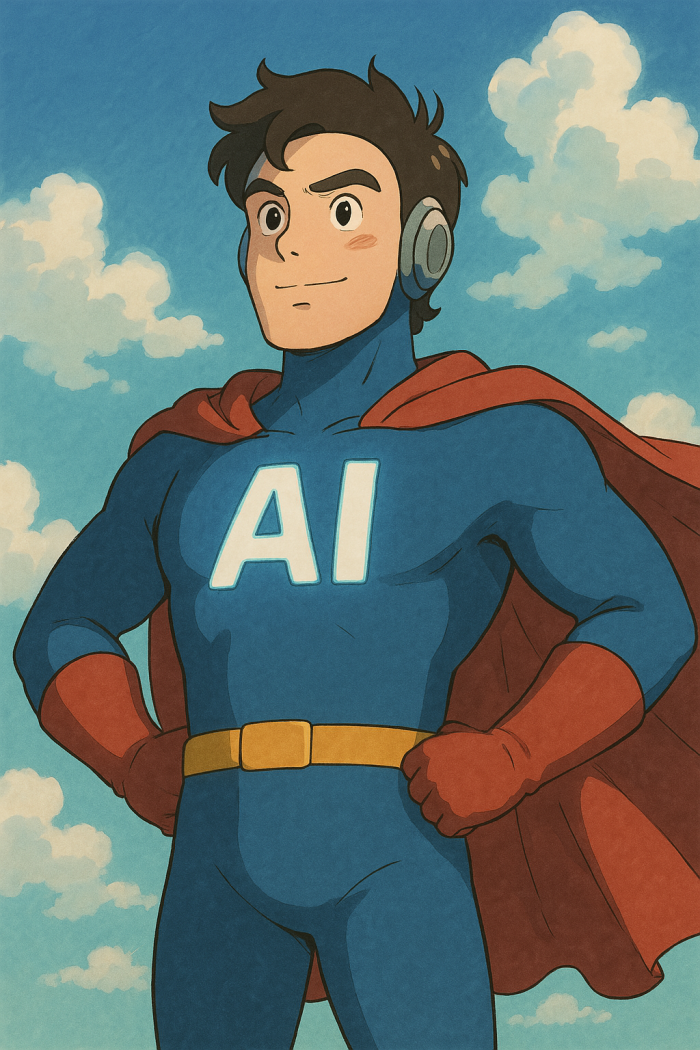 La création du comics IA-Man : Quand l'IA devient super-héros