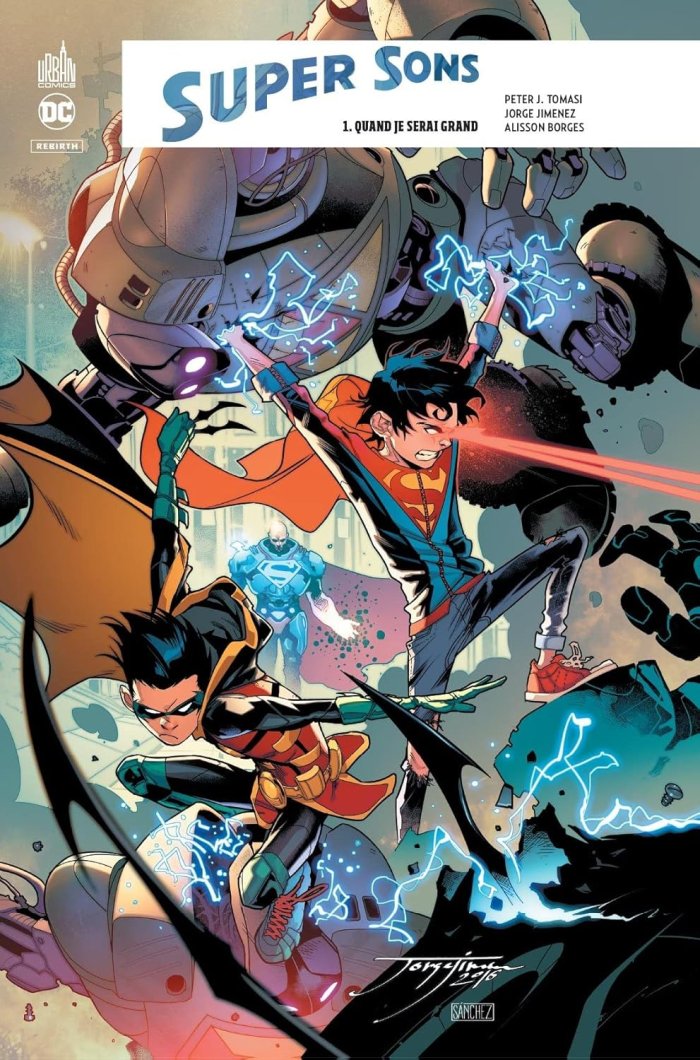 Super Sons T1 - Par Peter J Tomasi, Jorge Jimenez & Alisson Borges - Urban Comics