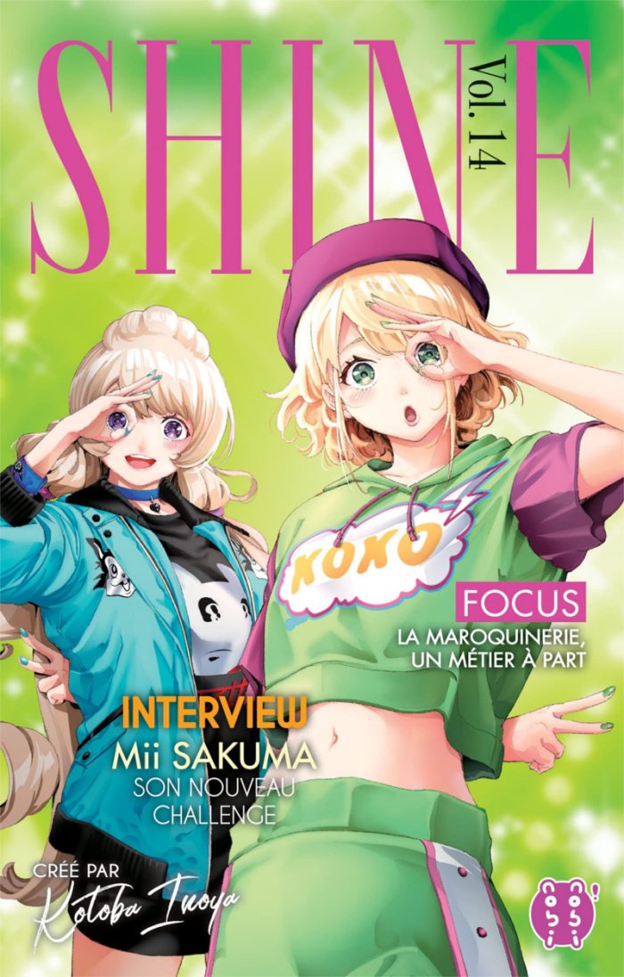 Shine T. 14 & T. 15 - Par Kotoba Inoya - Nobi-nobi !