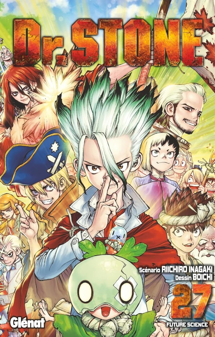 Dr. Stone T.27 - Par Riichiro Inagaki & Boichi - Glénat Manga