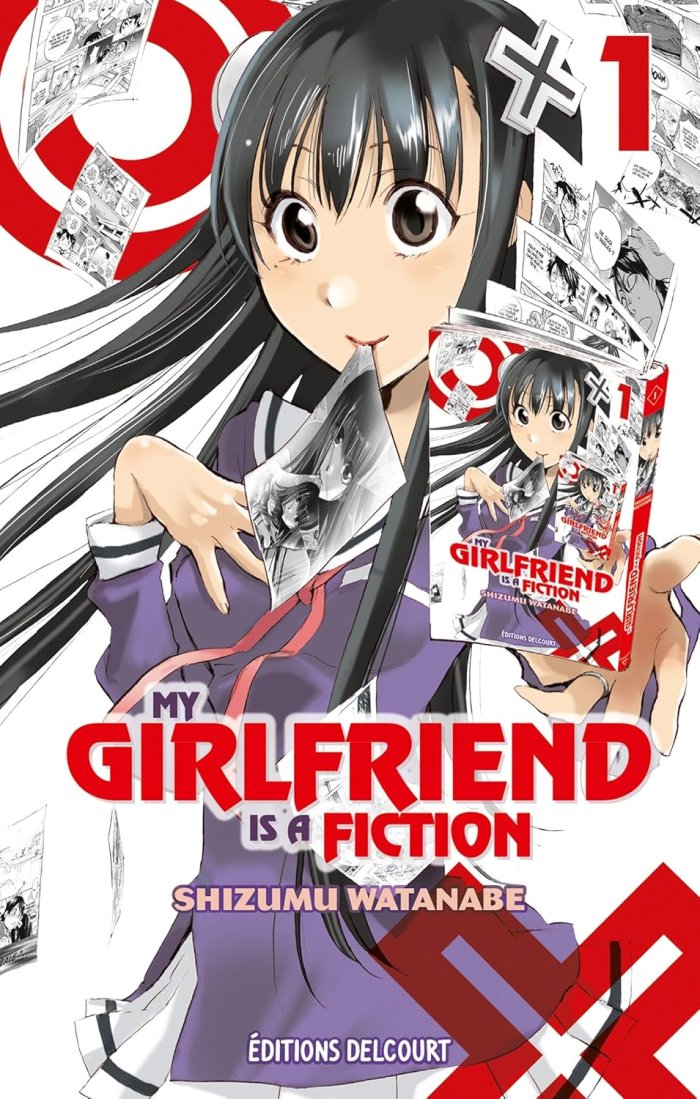 My Girlfriend is a Fiction T1 & T2 - Par Shizumu Watanabe - Delcourt Manga