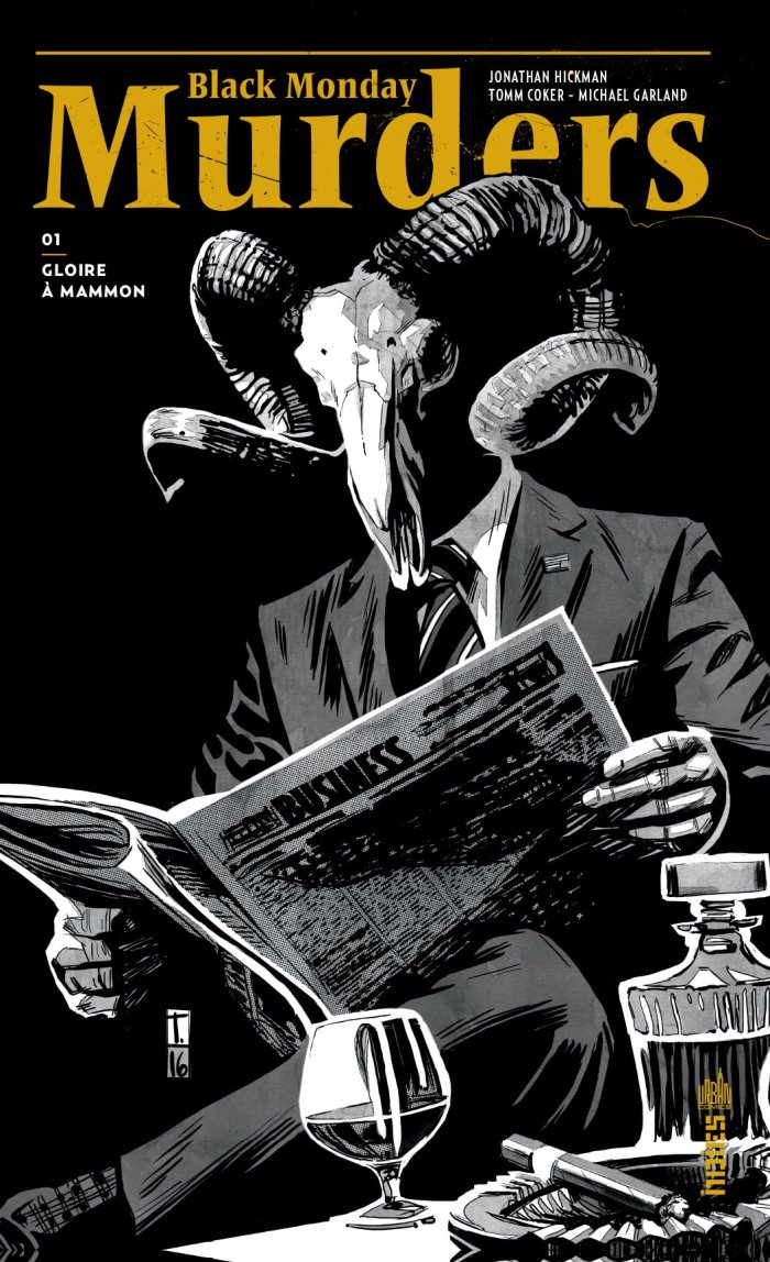 Black Monday Murders T. 1 - Par Jonathan Hickman et Tomm Coker - Urban Comics