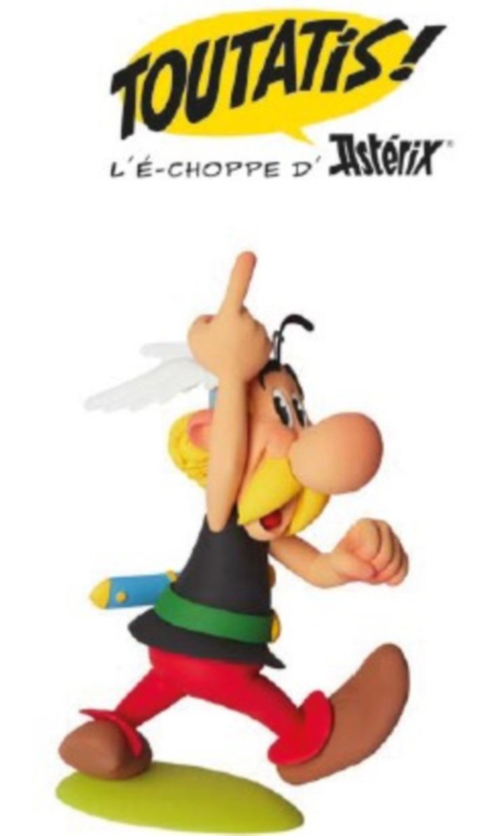 Astérix : L'e-choppe Toutatis et la collection Célio