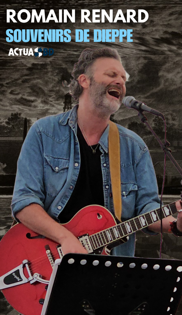 Romain Renard, dessinateur et rocker - Souvenirs de Dieppe 2025