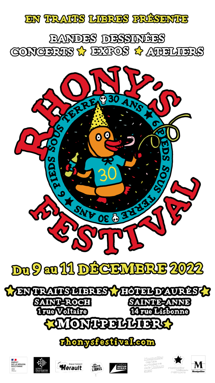 Rhony fête le 9éme Art à Montpellier 