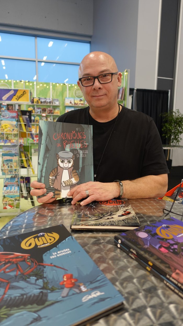 Choses vues à Montréal - "Bébé superman, c'était le visage de Guiby" - Sampar [INTERVIEW]