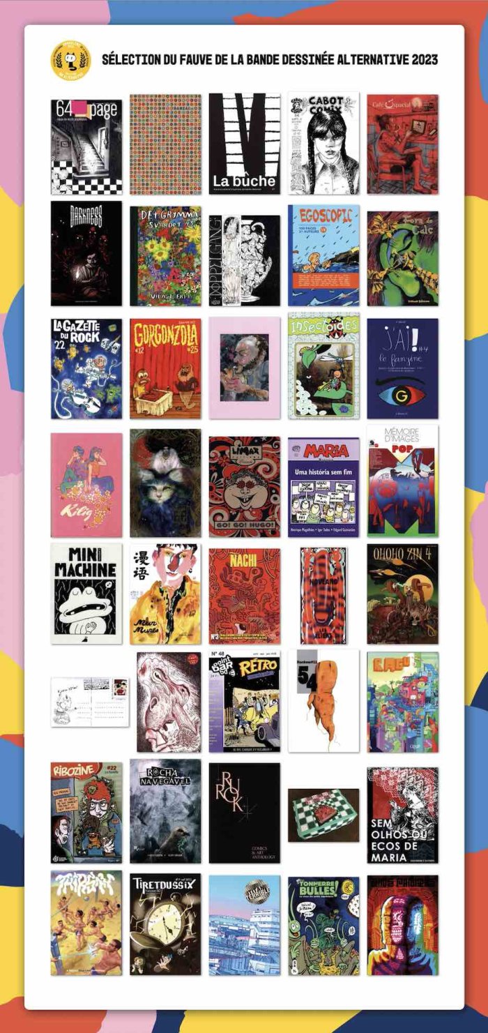 Palmarès d'Angoulême 2023 : découvrez les 40 candidats au Fauve de la bande dessinée alternative