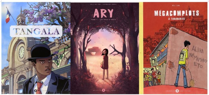 Trois regards sur Madagascar en bande dessinée