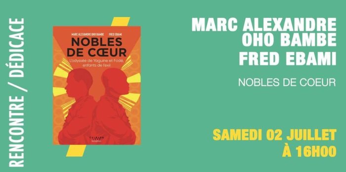 Dédicace : Marc Alexandre Oho Bambe et Fred Ebami