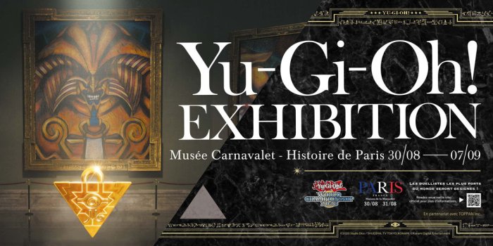 Le Musée Carnavalet célèbre l'art de Yu-Gi-Oh ! à Paris !