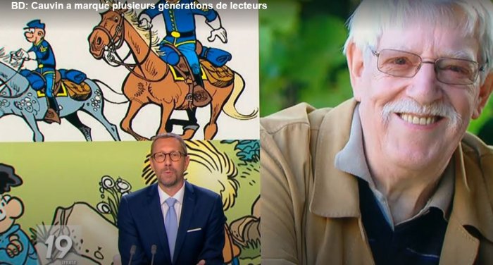 Le drôle d'hommage de la Radio Télévision Belge Francophone à Raoul Cauvin 
