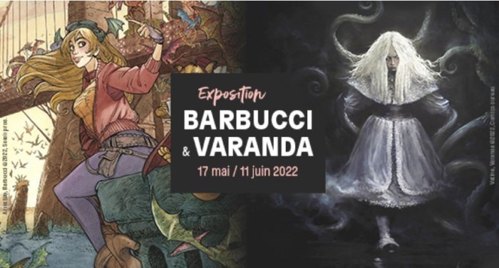 Daniel Maghen expose deux maîtres fascinants du fantastique : Alessandro Barbucci & Alberto Varanda à Paris