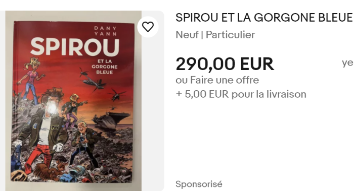 La pétition en soutien du « Spirou et la gorgone bleue » de Yann et Dany recueille plus de 20 000 signatures