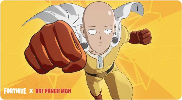 One Punch Man se fait une place dans Fortnite !