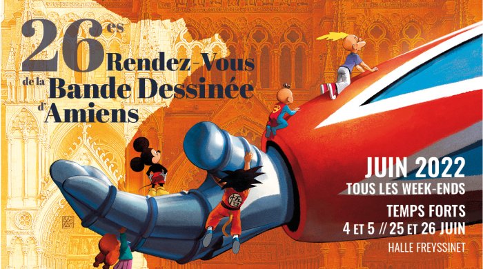 26es Rendez-Vous de la Bande Dessinée d'Amiens