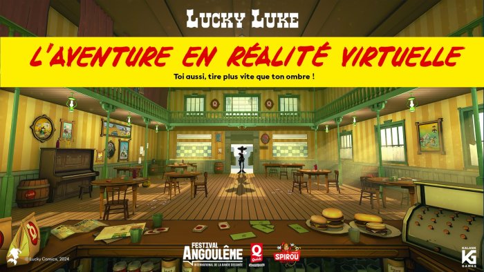 Angoulême 2025 : L'aventure en réalité virtuelle de Lucky Luke