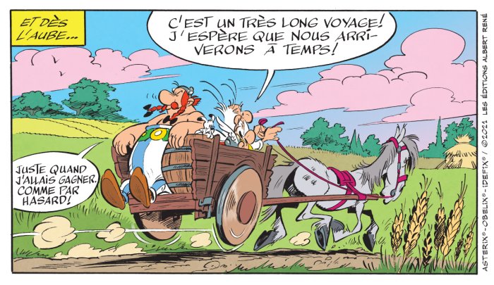 Les éditions Albert-René dévoilent le titre du nouvel album d'Astérix