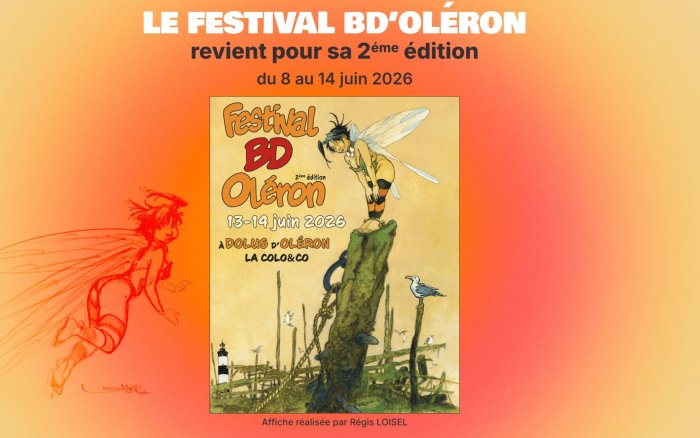 2e Festival de BD d'Oléron : hommage à Clément Oubrerie