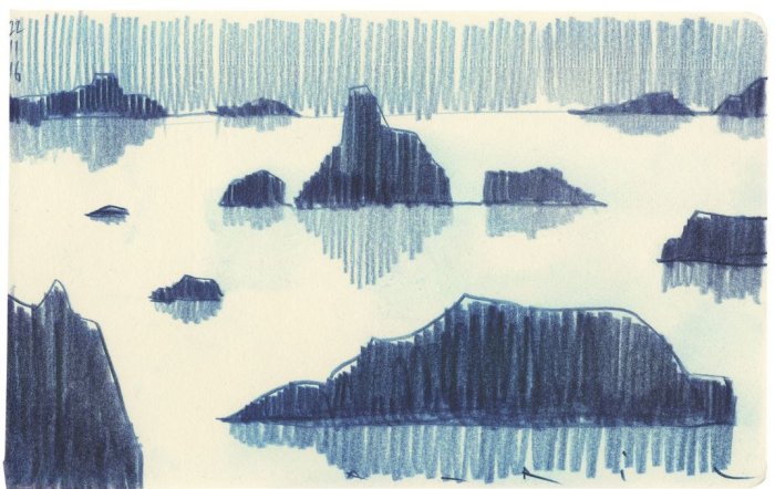 "Bretagne" par François Avril à la Galerie Huberty & Breyne (Paris)