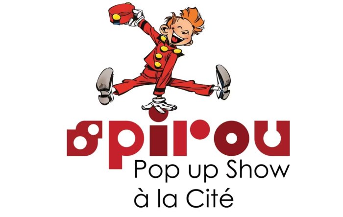 Le Spirou Pop Up Show monte le son de l'expo Rock ! Pop ! Wizz !