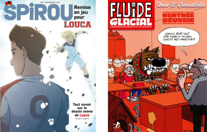 Une rentrée en magazine BD avec Spirou et Fluide Glacial