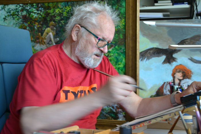 Grzegorz Rosiński : « C'est le geste qui est toujours à l'origine de la peinture. » [INTERVIEW]